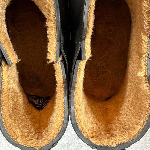 Chooka Womens Delridge Black Rubber Chelsea Boots Size 9 Waterproof - Picture 8 of 11